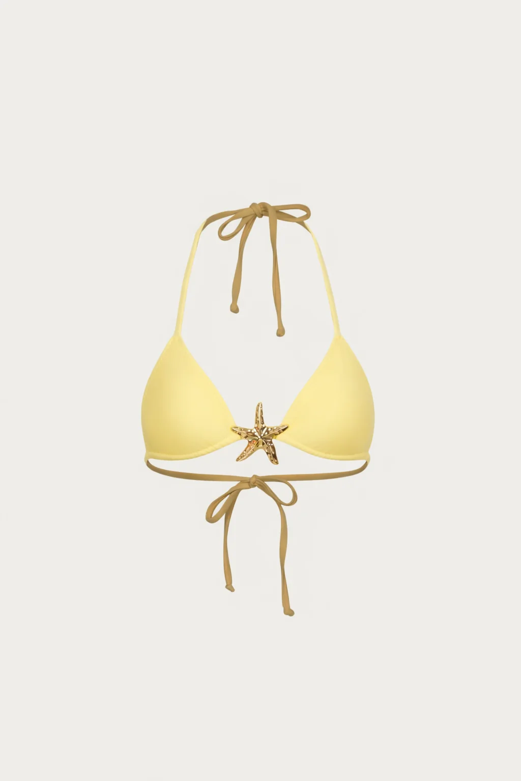 Starfish Triangle Top (Butter Yellow)