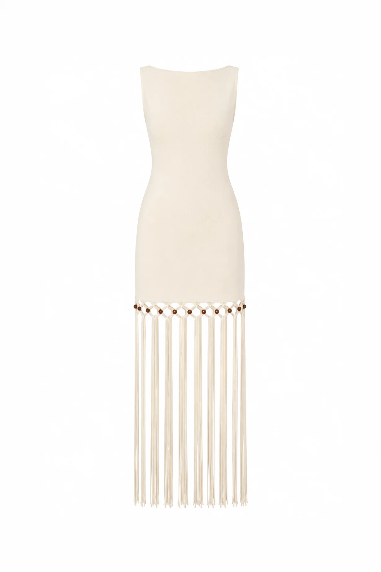 1317-beaded-fringe-dress-cream-1.webp Beaded Fringe Dress (Cream)