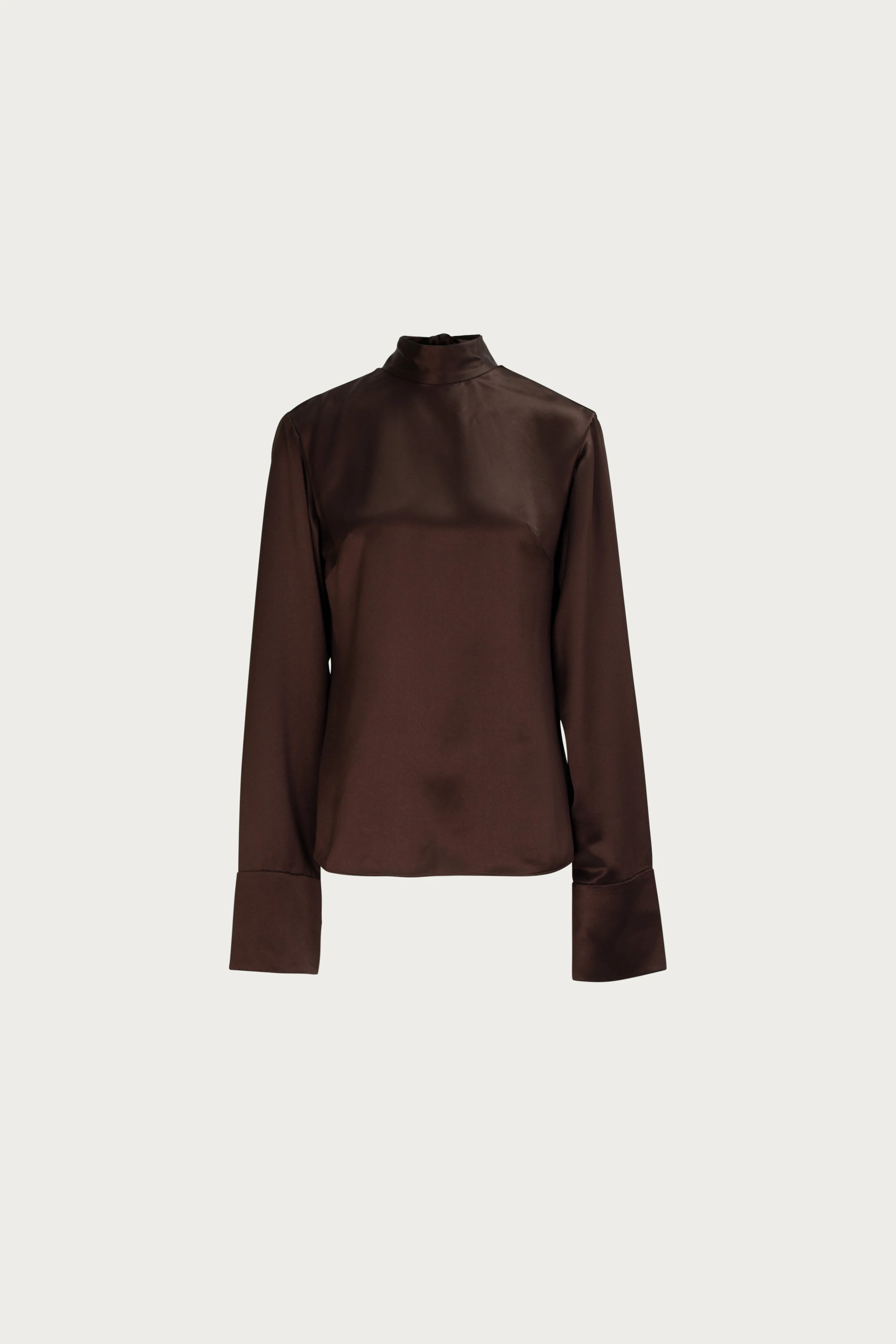 1332-satin-long-sleeve-blouse-chocolate-brown-1.webp Satin Long Sleeve Blouse (Chocolate Brown)