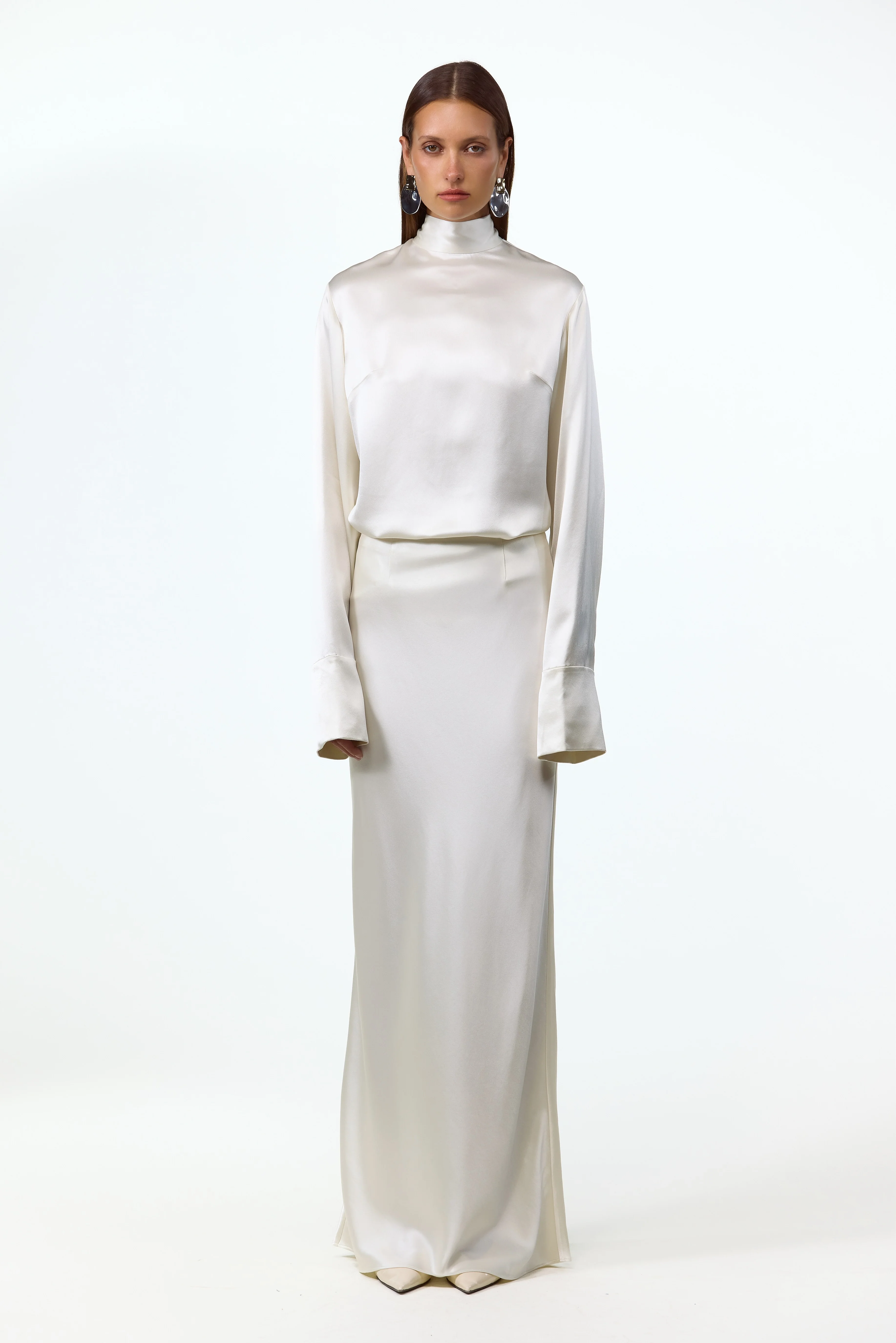 1342-satin-long-sleeve-blouse-cream-4.webp Satin Long Sleeve Blouse (Cream)