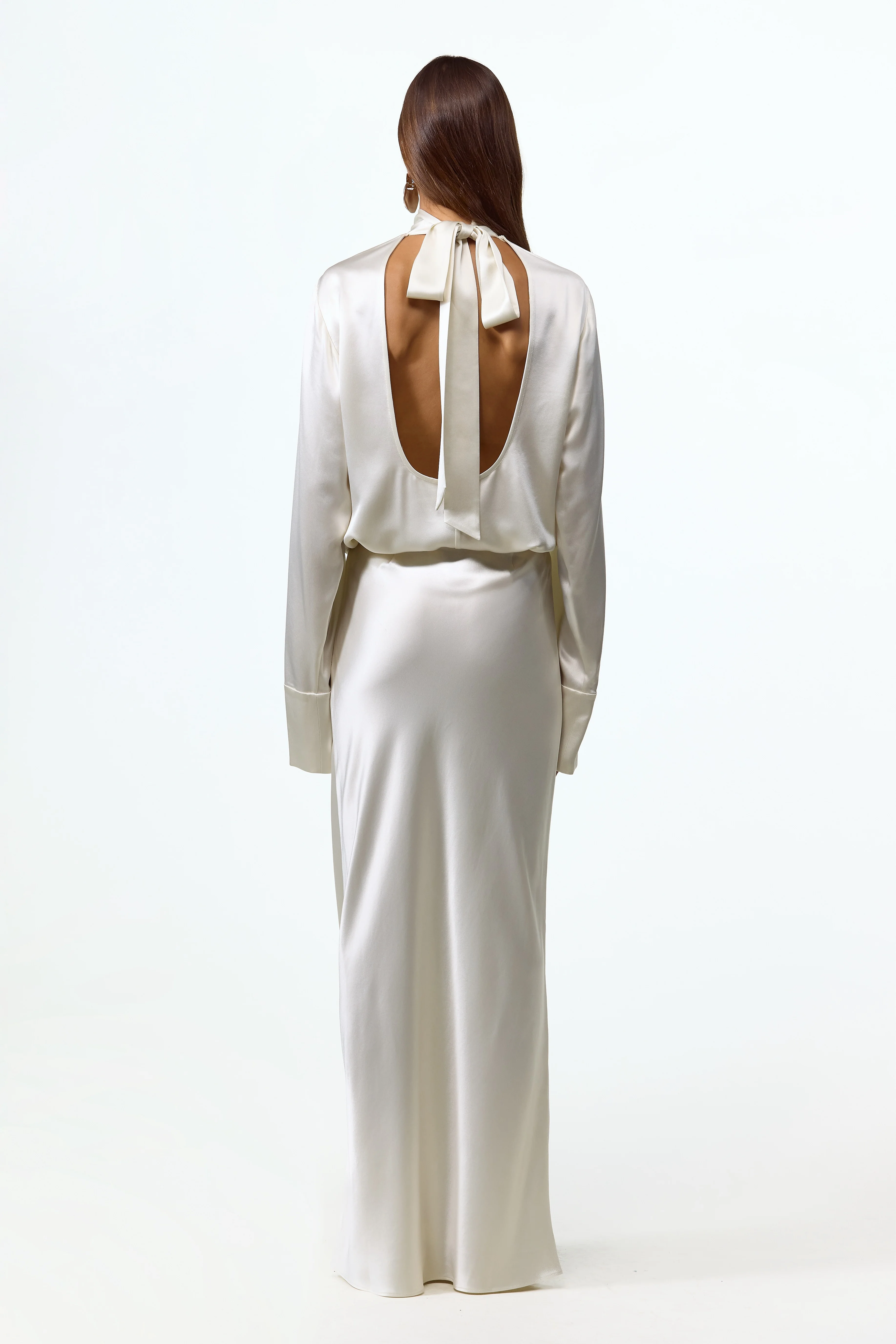 1342-satin-long-sleeve-blouse-cream-5.webp Satin Long Sleeve Blouse (Cream)