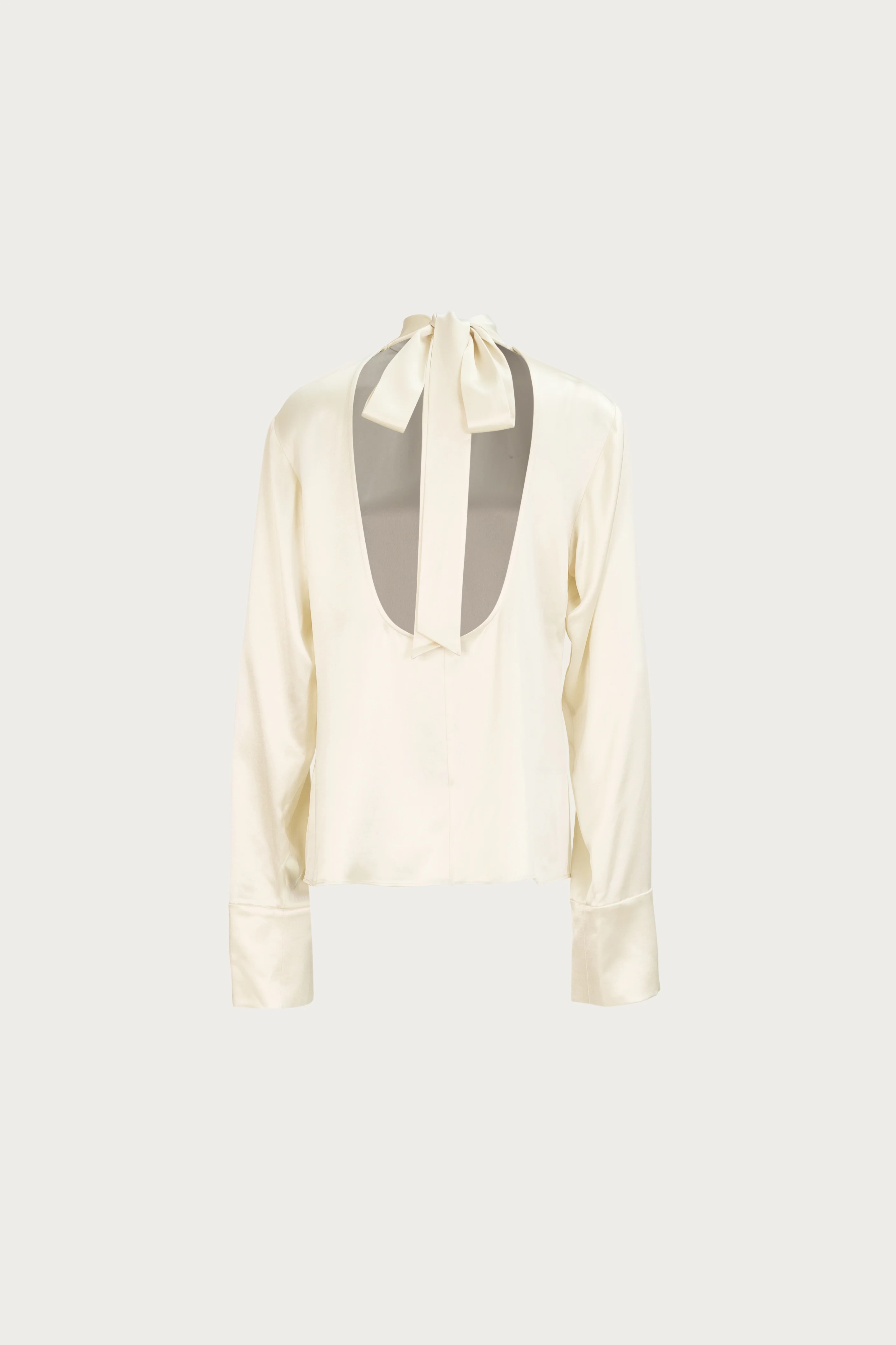 1342-satin-long-sleeve-blouse-cream-6.webp Satin Long Sleeve Blouse (Cream)