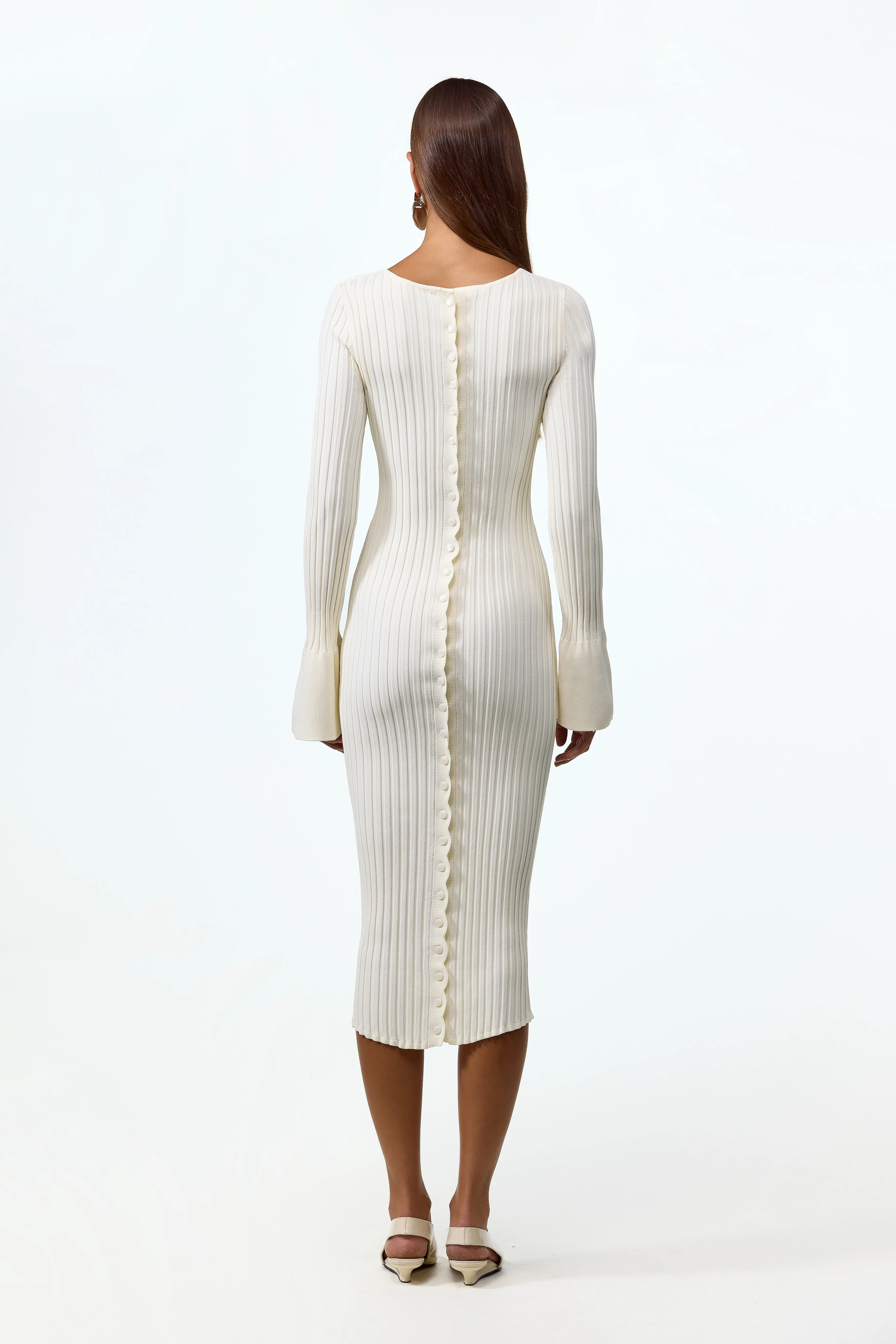 1362-cuffed-ribbed-knit-dress-cream-5.webp Cuffed Ribbed Knit Dress (Cream)