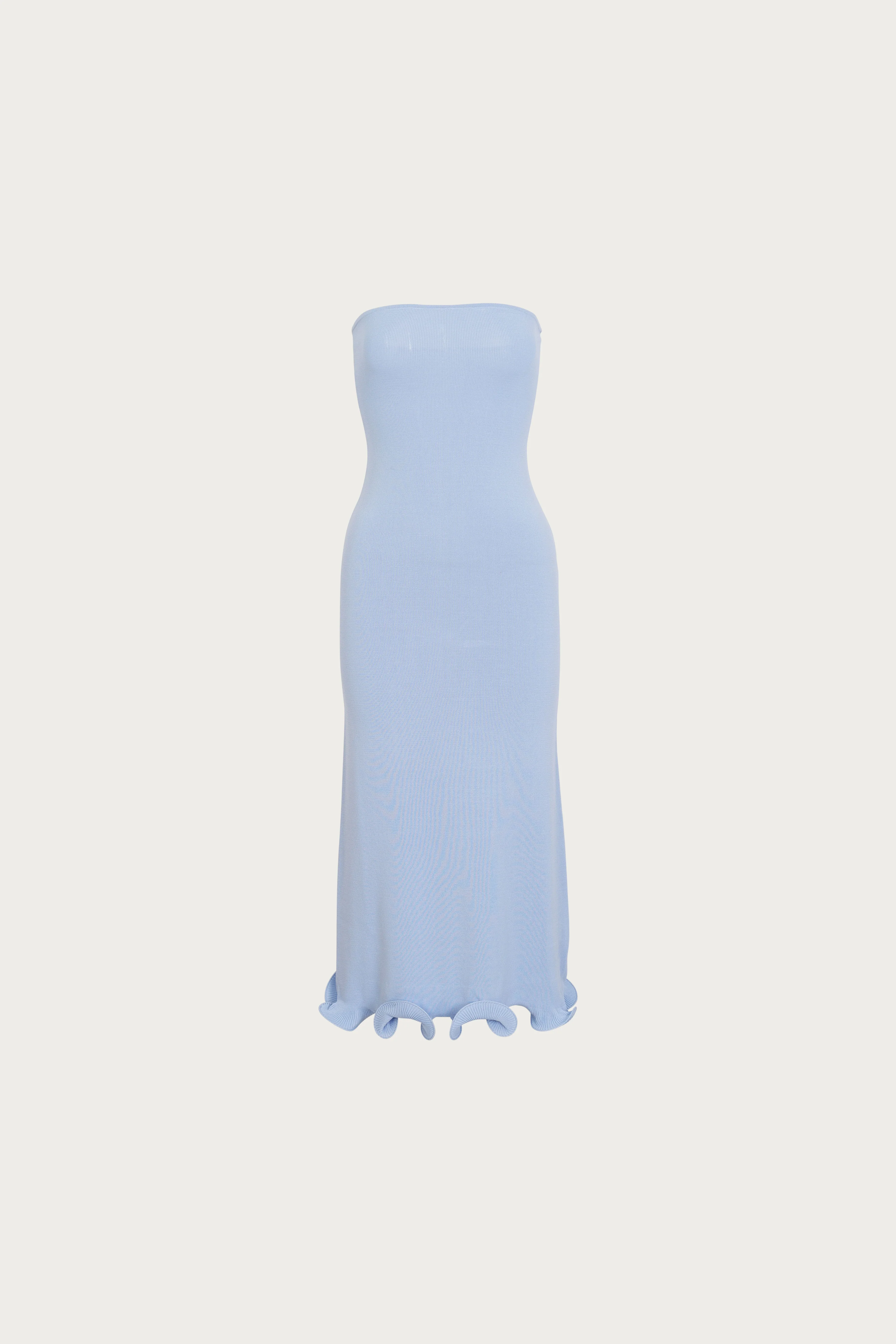 1656-ruffle-hem-strapless-dress-light-blue-1.webp Ruffle Hem Strapless Dress (Light Blue)