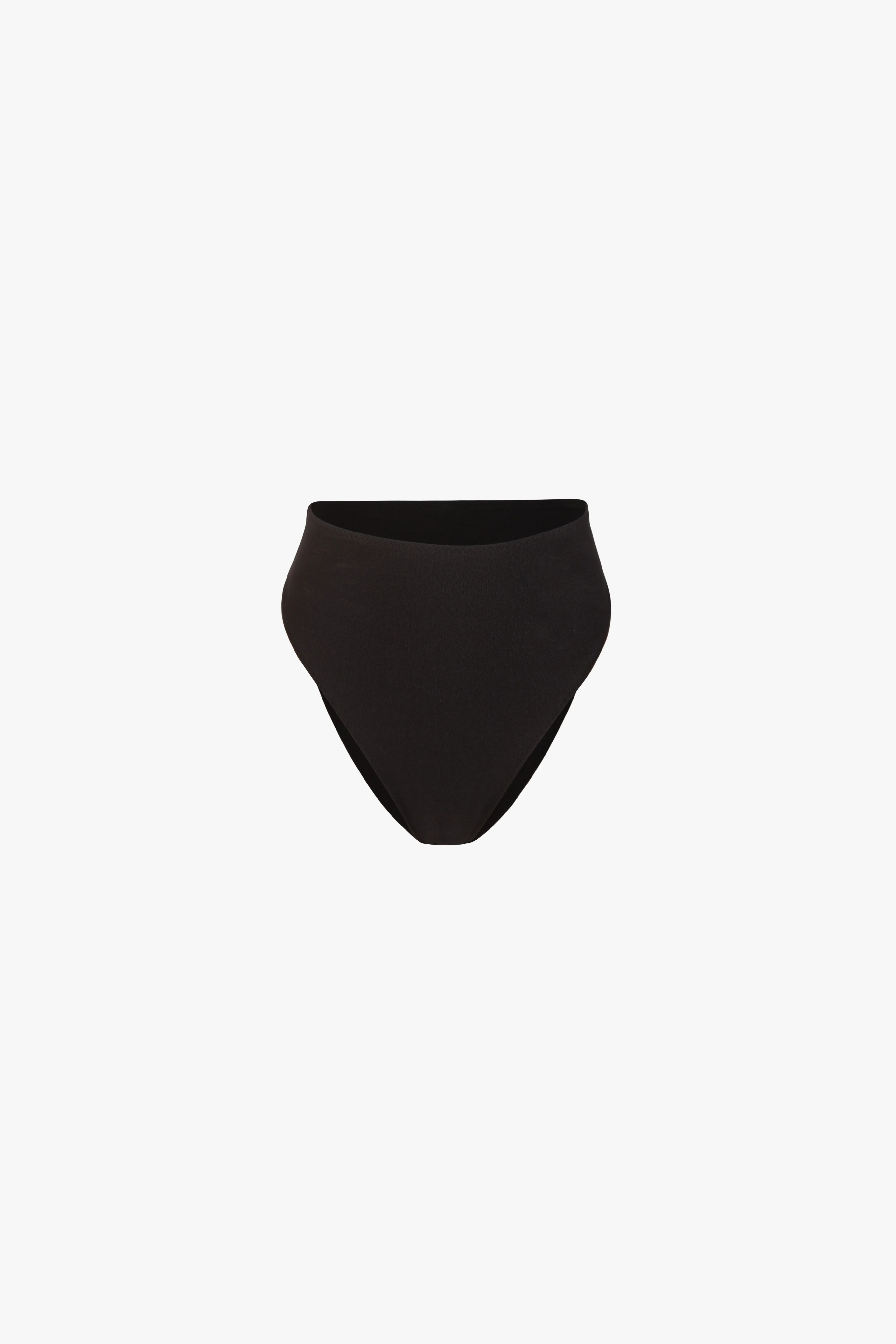 High Rise Bottom (Faux Suede Black)