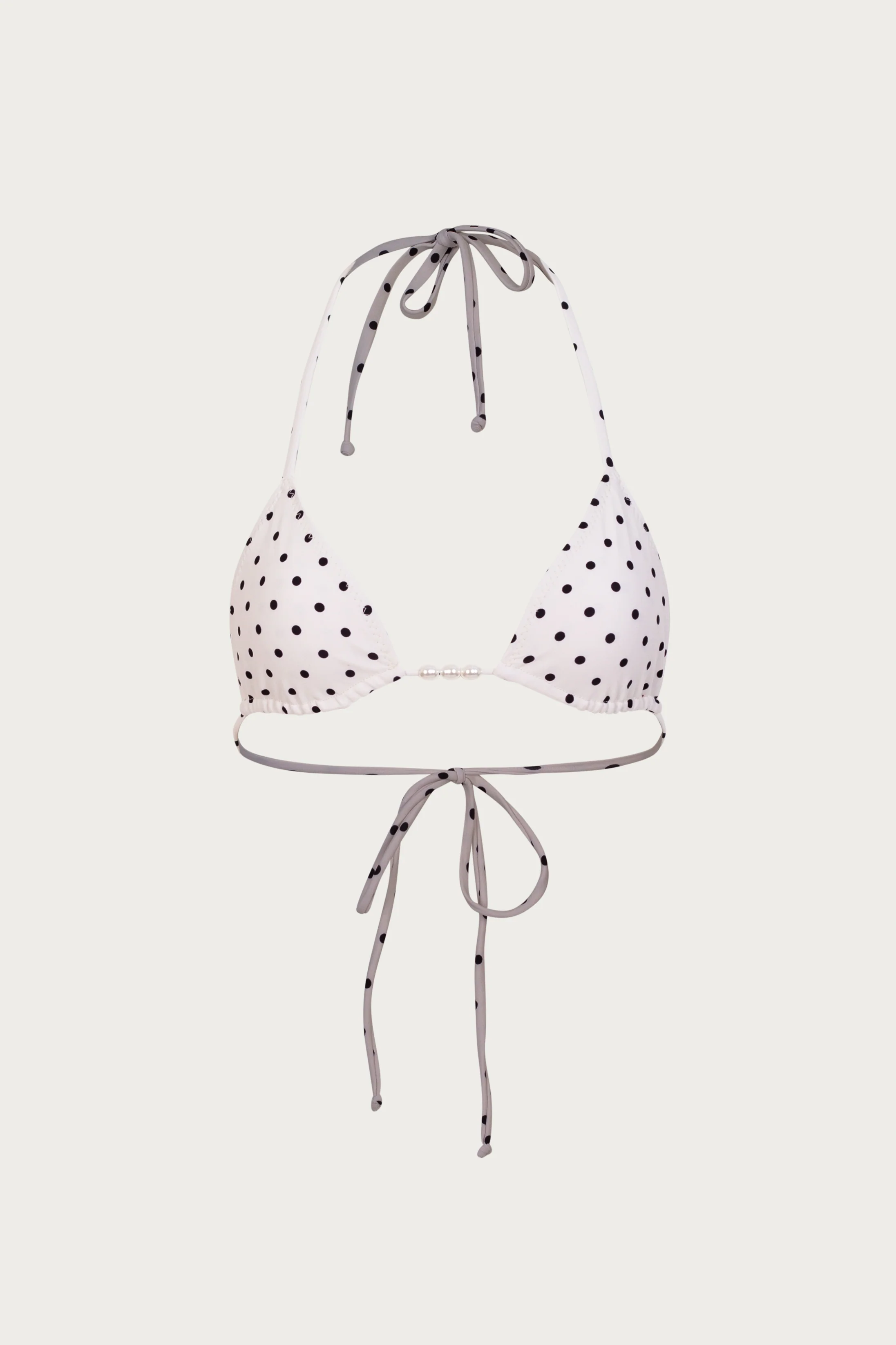 2618-beaded-triangle-top-cream-black-polka-dot-1.webp Beaded Triangle Top (Cream Black Polka Dot)