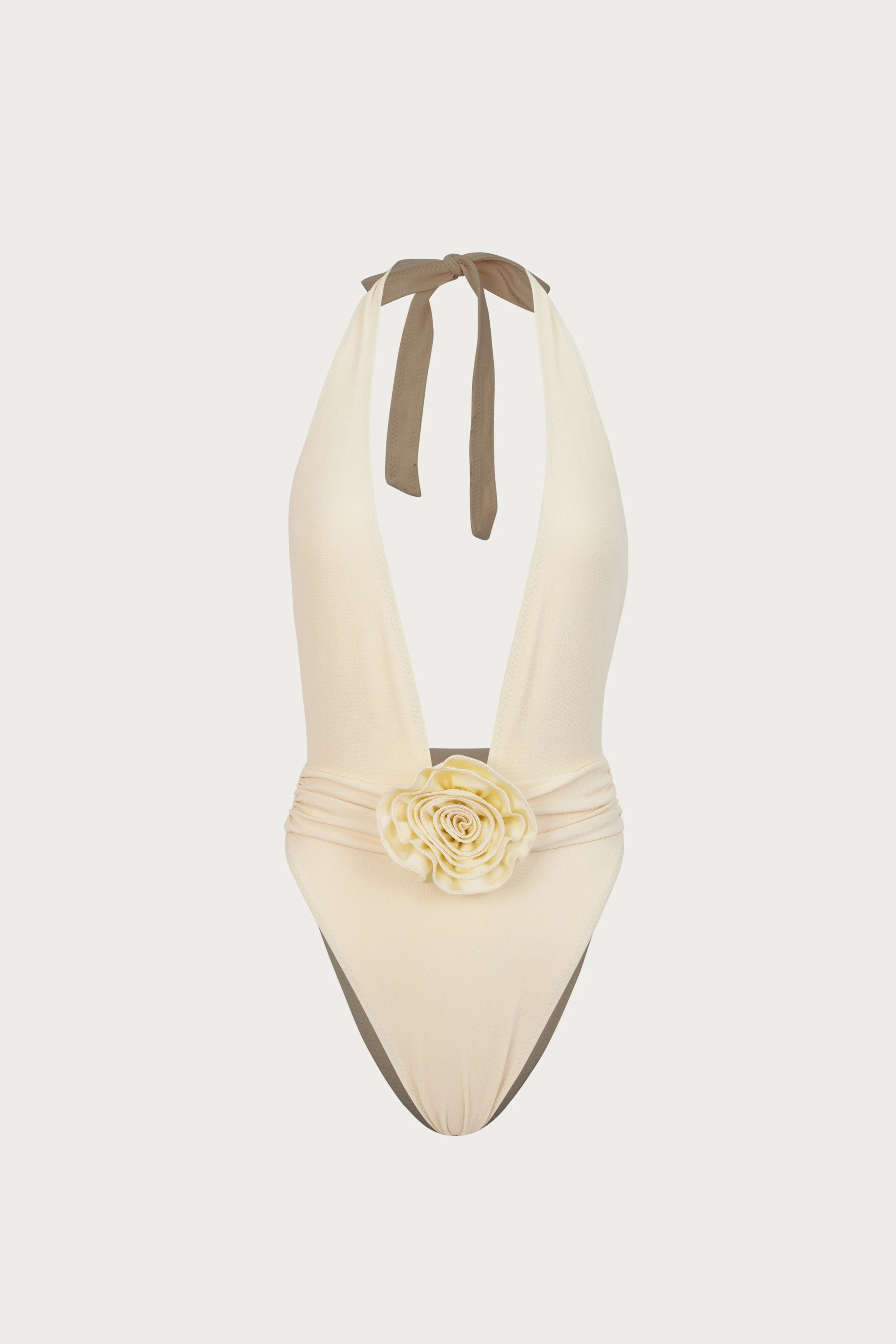 2639-rosette-v-one-piece-faux-suede-cream-cream-1.webp Rosette V One Piece (Faux Suede Cream/Cream)