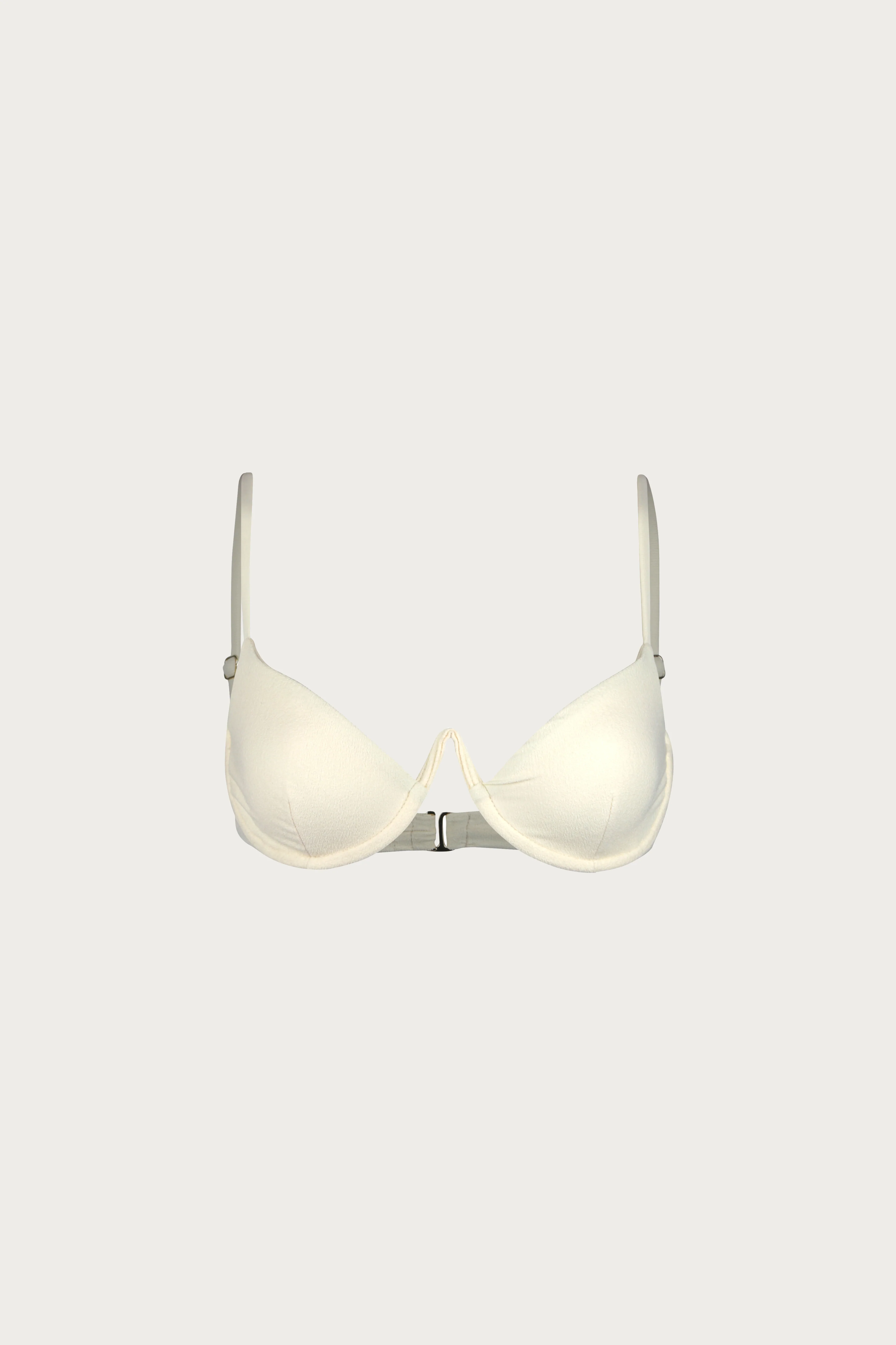 3010-v-underwire-bra-faux-suede-cream-1.webp V Underwire Bra (Faux Suede Cream)
