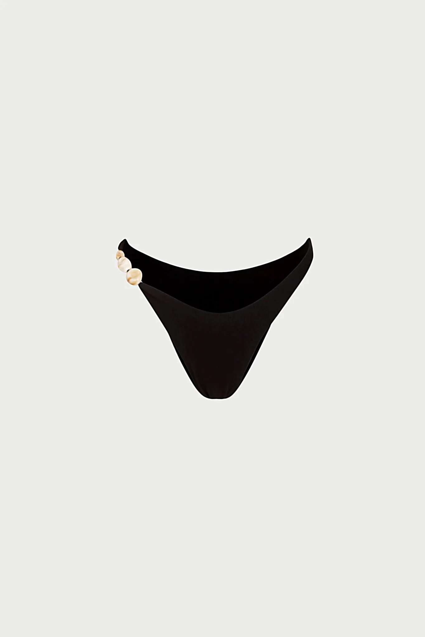 Stone 90s Bottom (Faux Suede Black)