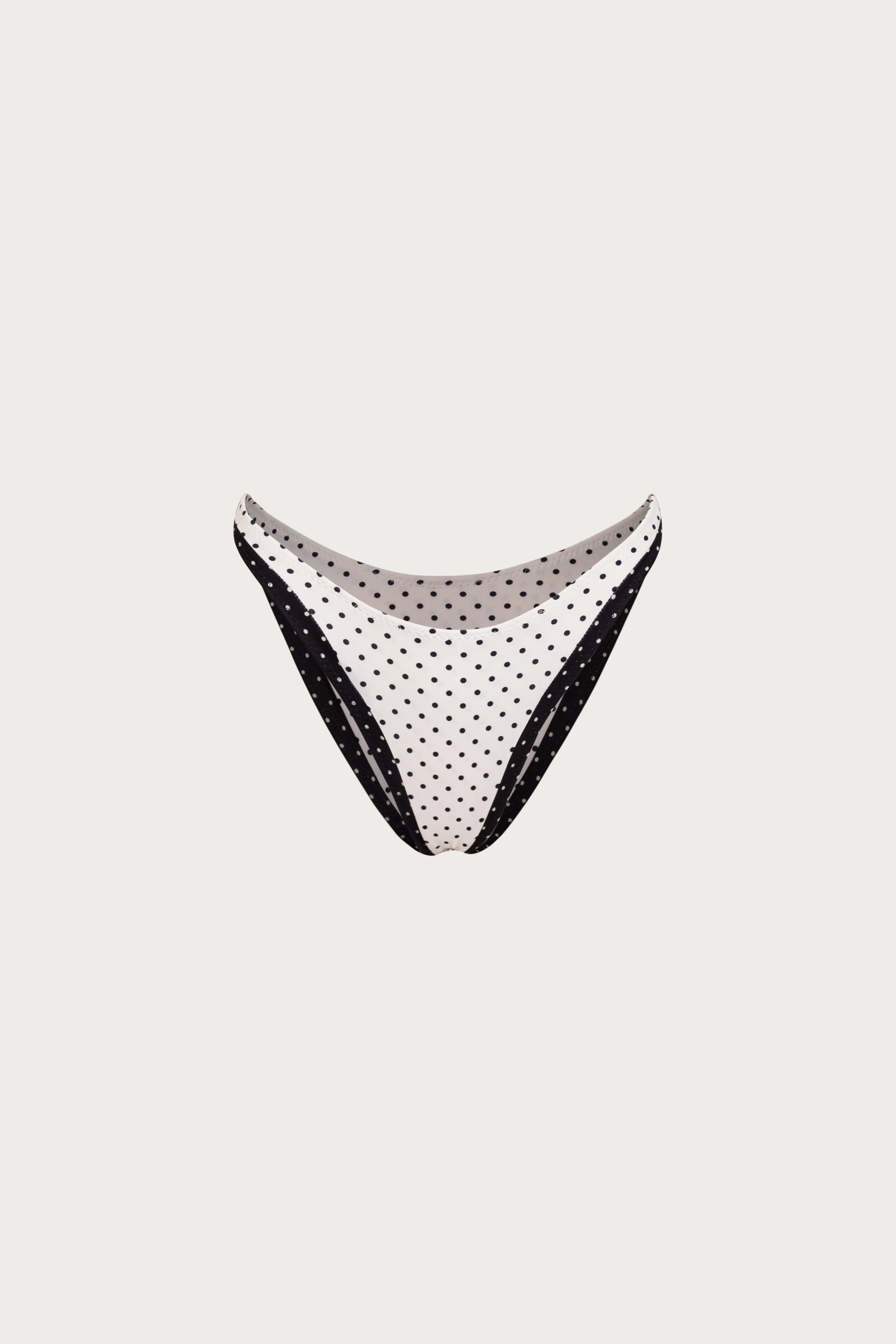 3089-90s-bottom-cream-black-polka-dot-black-1.webp 90s Bottom (Cream Black Polka Dot/Black)