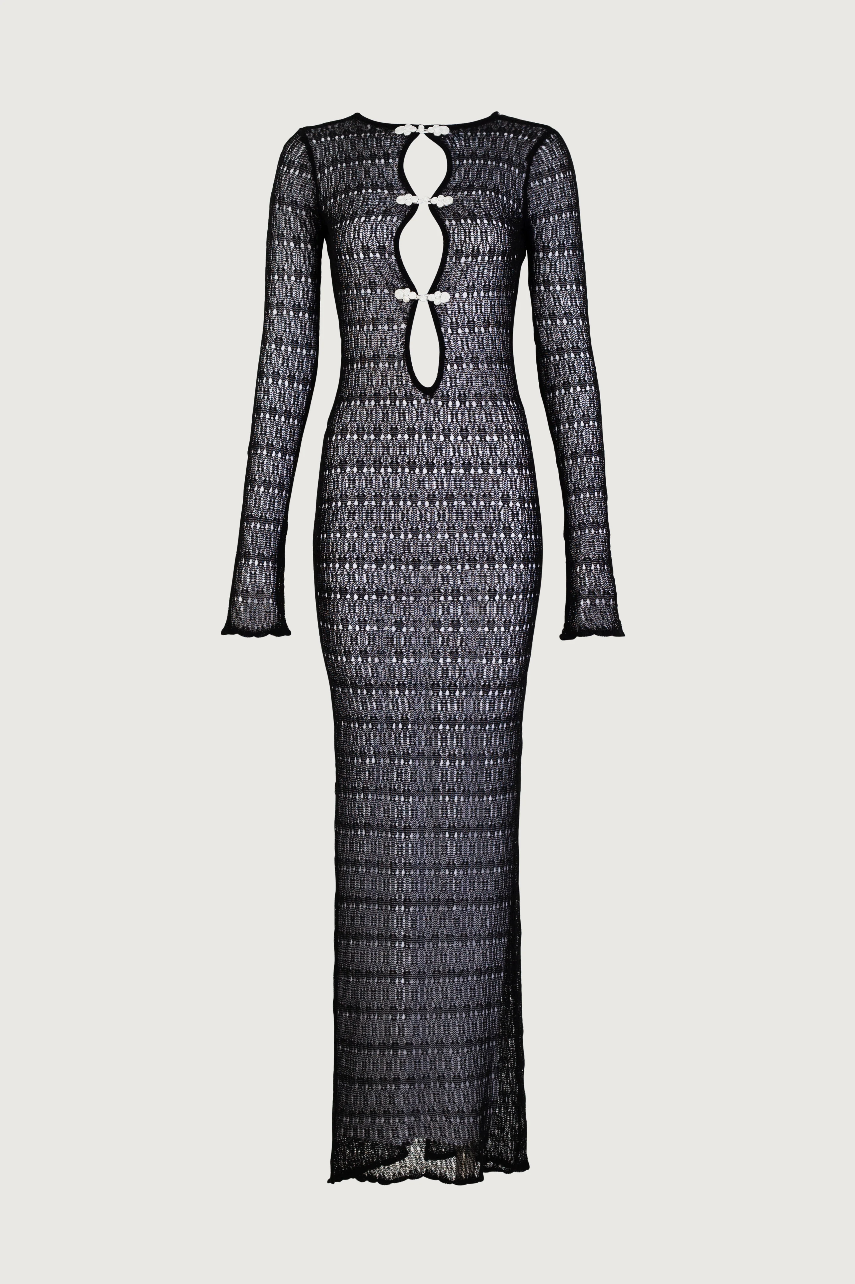 389-keyhole-crochet-dress-black-cream-1.webp Keyhole Crochet Dress (Black/Cream)