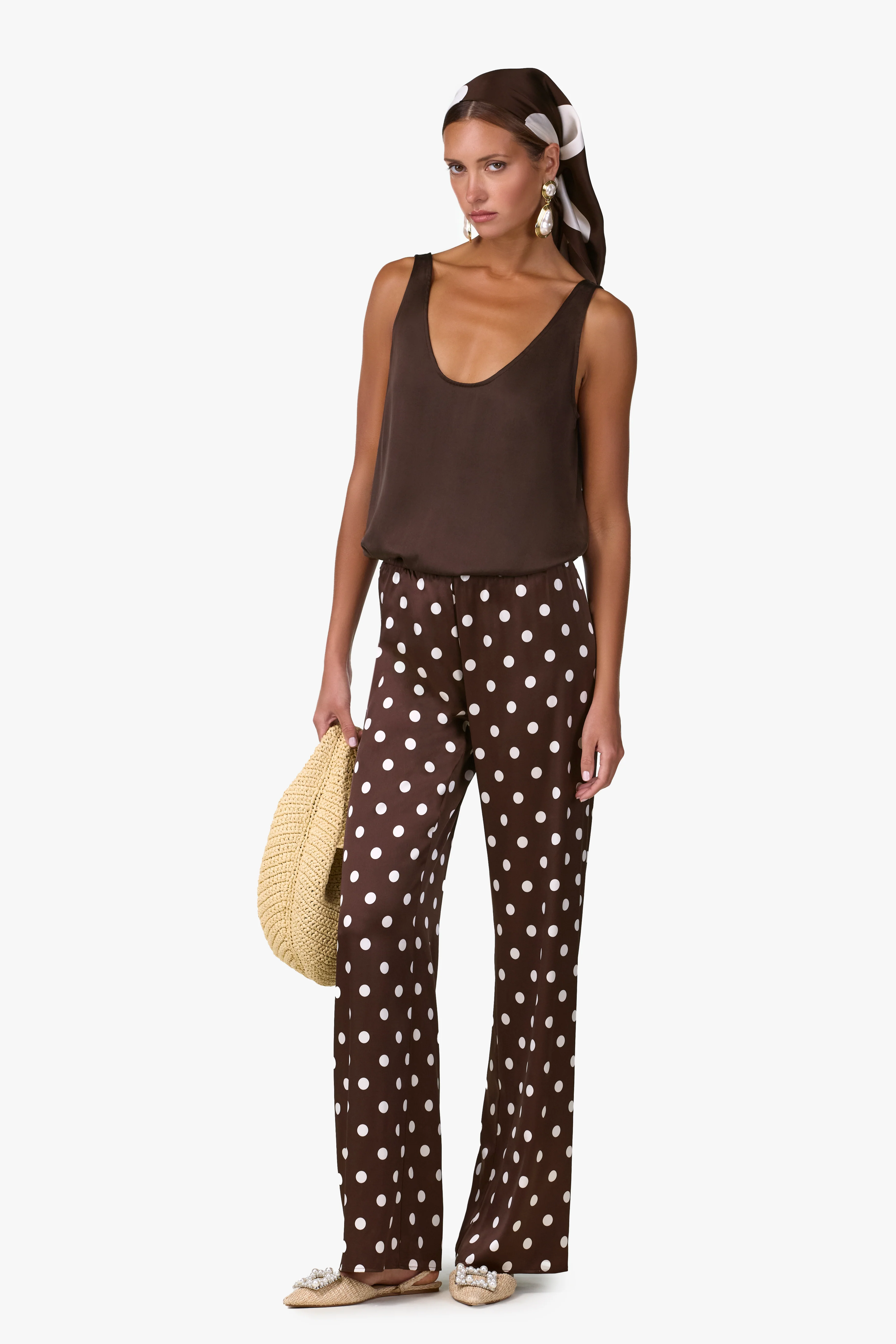 402-silk-pant-chocolate-brown-polka-dot-1.webp Silk Pant (Chocolate Brown Polka Dot)