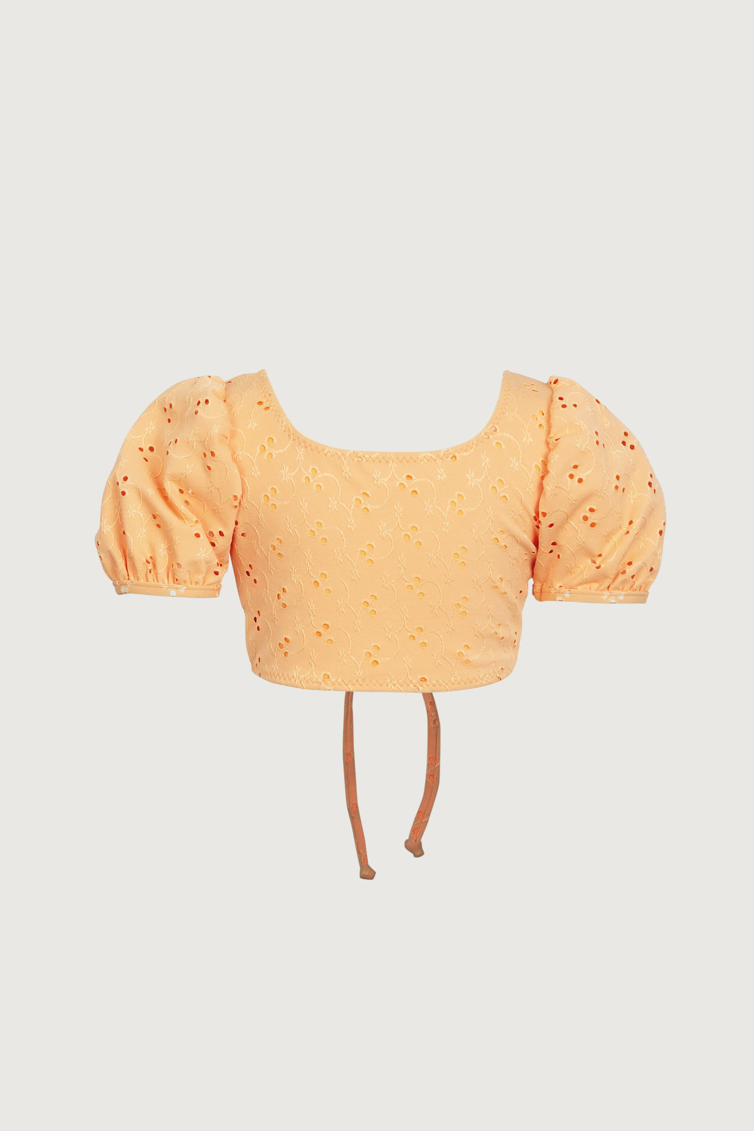 4206-puff-sleeve-top-peach-eyelet-3.webp puff sleeve top (peach eyelet)