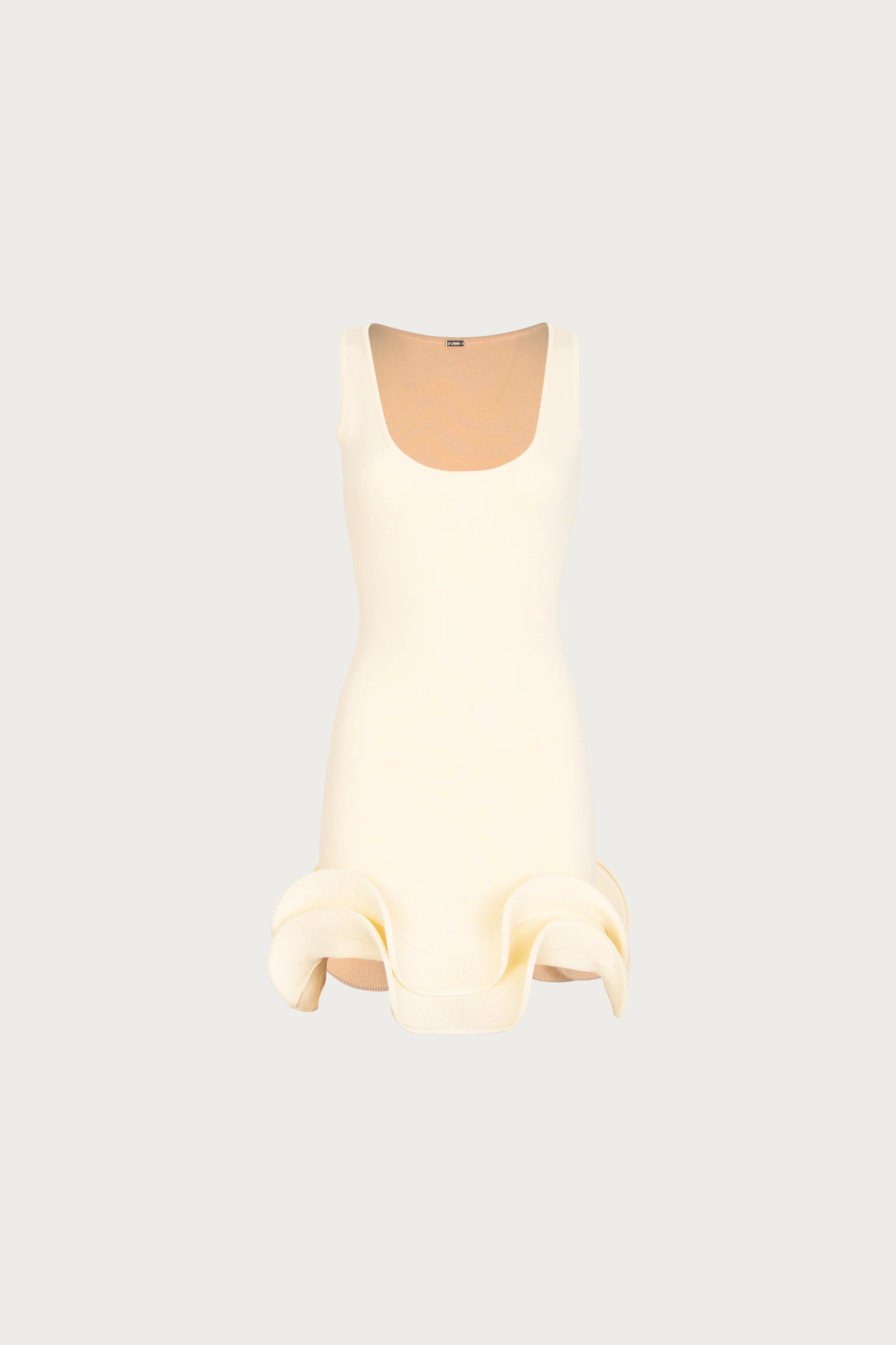 466-double-ruffle-hem-mini-dress-cream-1.webp Double Ruffle Hem Mini Dress (Cream)