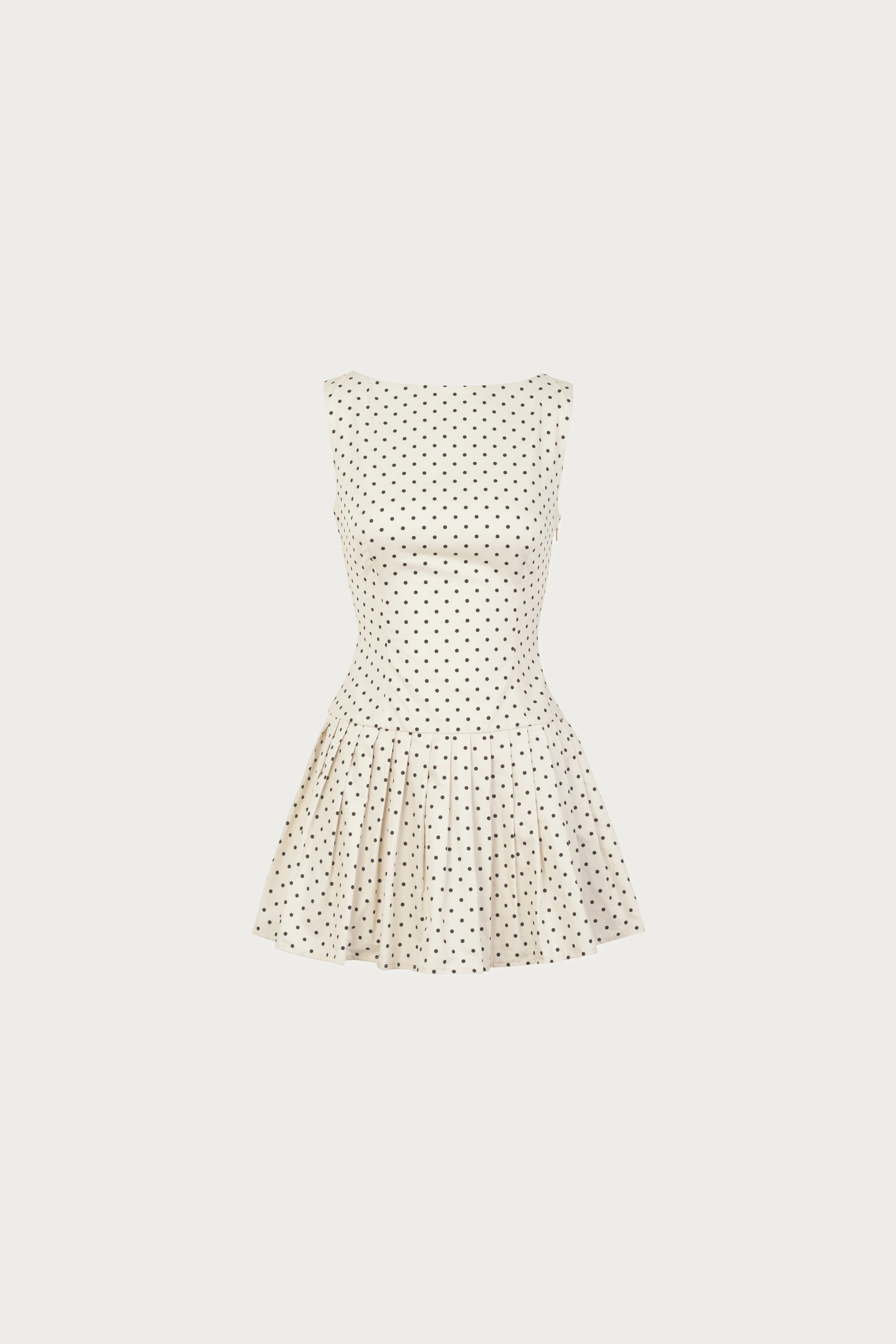 943-poplin-mini-dress-cream-polka-dot-1.webp Poplin Mini Dress (Cream Polka Dot)